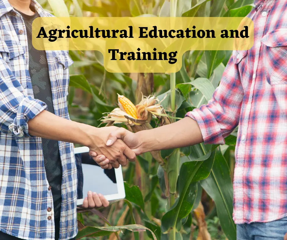 Agricultural Education and Training